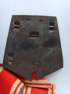 Старая колодочка с лентой !