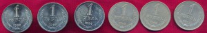 Полная погодовка рублей 1961-1991 г.  (30 штук)