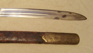 Клинок с ножнами оф.драгунки обр.1881 г.