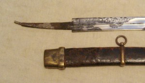 Клинок с ножнами оф.драгунки обр.1881 г.