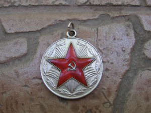 За безупречную службу МВД СССР. на доке(серебро)