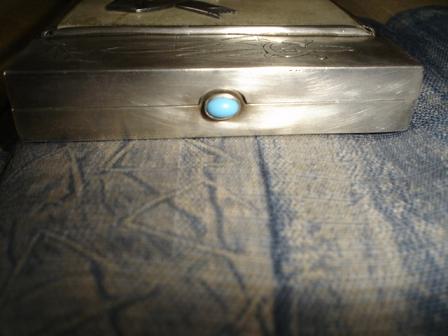 Портсигар ВЧК-ГПУ наградной с Лениным.