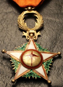 Марокко Орден Уиссам Алауит СЕРЕБРО позолоченн.