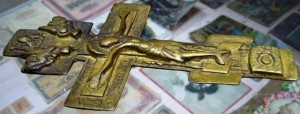 Крест. Золочение