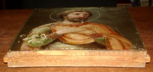 Икона  Св. Александр Невский. Модерн.