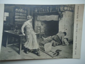 Е. Деба-Понсанъ "Два самца"