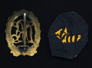 Знак DRL в бронзе. Petz&Lorenz+шитый.