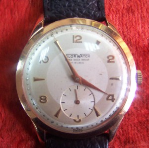 Наручные часы. VILOR WATCH Швейцария,золото 750 пробы
