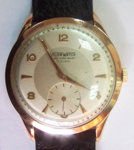 Наручные часы. VILOR WATCH Швейцария,золото 750 пробы