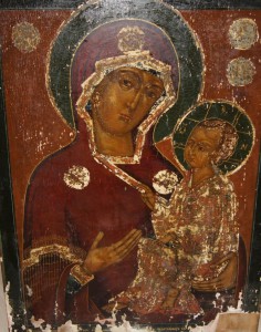 Тихвинская икона Божией Матери  храмовая