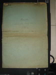 Устав Петербургской академии наук 1836 год.