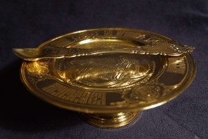 Дискос евхаристический, Российская Империя, Москва, 1888 год