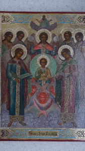 Икона “Собор Архангела Михаила”. Россия, XIX век.