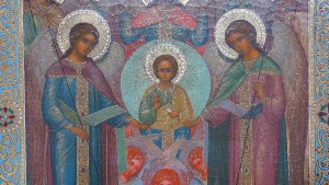 Икона “Собор Архангела Михаила”. Россия, XIX век.