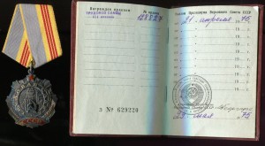 Трудовая слава 3 ст. №128827 (клепки) на доке