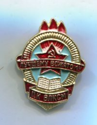 Лучшему вожатому  ЦК ВЛКСМ