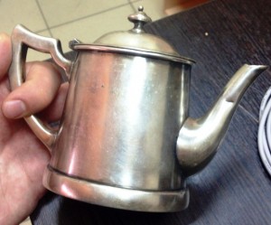 Кофейник. Серебро?