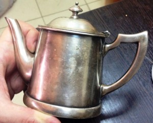 Кофейник. Серебро?