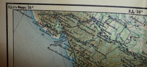 Карта Кавказа 1905г.