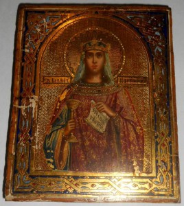 Икона Св.Вел.Муч.Варвара. Именник.