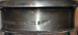 Ваза ВЕЙМАРСКАЯ республика СЕРЕБРО 800 пр RAR  !