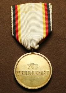 Вальдек-Пирмонт медаль Заслуг позолоченная