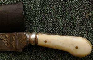Кинжал персидский, дамасская сталь