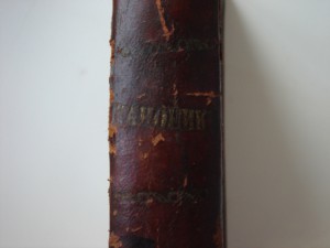 Канонник старообрядческий в кожанном переплете