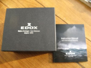 Часы EDOX, Швейцария