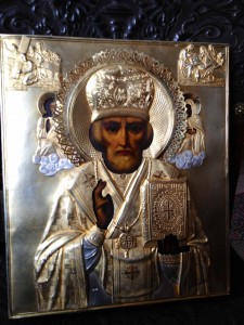 Никола аналой, серебро