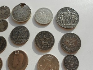 Серебро разное