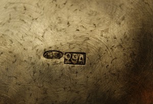подстаканник серебряный 84 "Лошади"