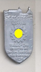 Значки различных событий, Германия