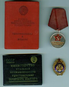 З.Т.Д. и Поч. Шахтер на доках. Женщина.