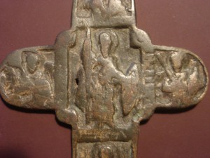 Половинка энколпиона, Великомученник Феодор, 13- 14 в.в.