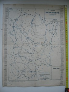 Карта Рязани