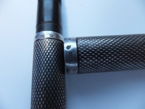ручка перьевая.серебро.