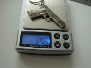 Брелок "ТТ" серебро 925 проба