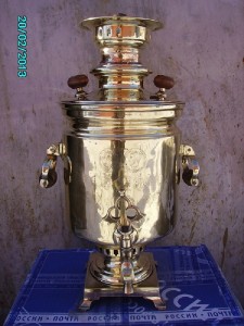 Самовар банка медальная.