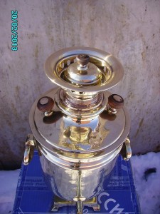 Самовар банка медальная.