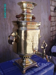 Самовар банка медальная.