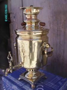 Самовар банка медальная.