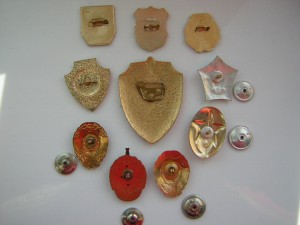 Лот знаков МВД (10 шт.)