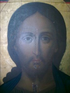Икона , предположительно 18 в , ковчег , сусалка