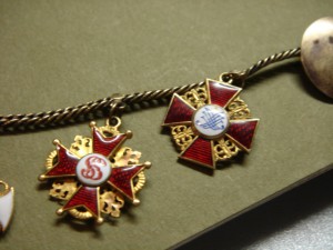 Фрачник Анна, Станислав, Орд.Итальянской Короны+1,-золото