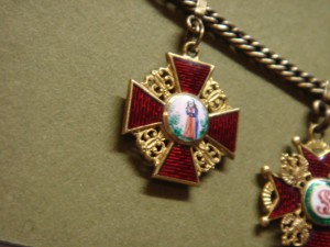 Фрачник Анна, Станислав, Орд.Итальянской Короны+1,-золото