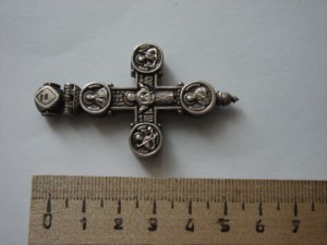 Крест мощевик 925 пр., вес-29 грамм