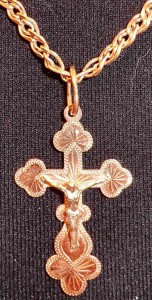 Цепь-Нона+Крест с Распятием-585-7,78г-НЕдорого