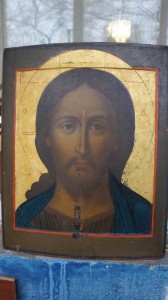 Икона , предположительно 18 в , ковчег , сусалка
