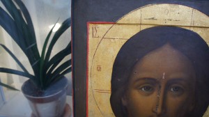 Икона , предположительно 18 в , ковчег , сусалка